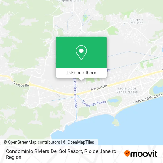 Condomínio Riviera Del Sol Resort map