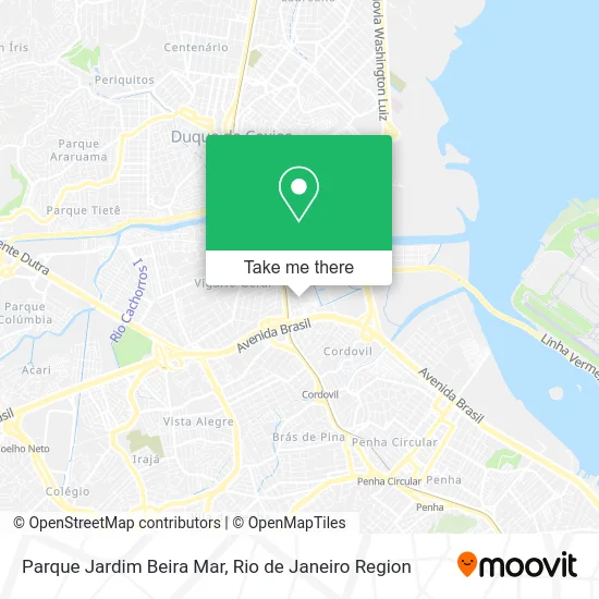 Parque Jardim Beira Mar map