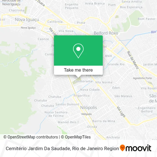 Cemitério Jardim Da Saudade map