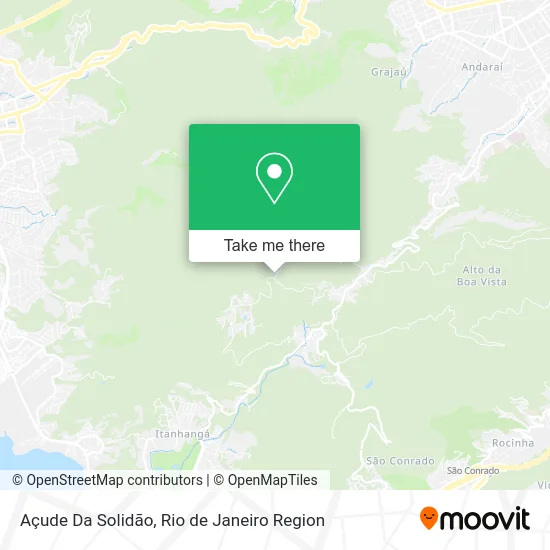 Açude Da Solidão map