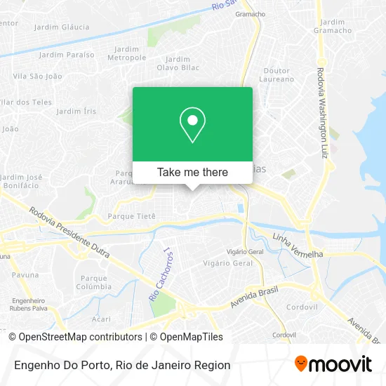 Engenho Do Porto map