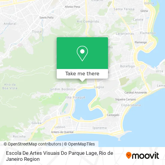 Escola De Artes Visuais Do Parque Lage map