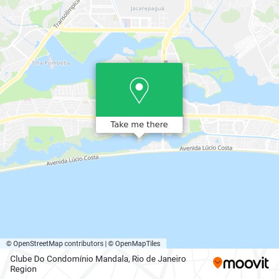Mapa Clube Do Condomínio Mandala