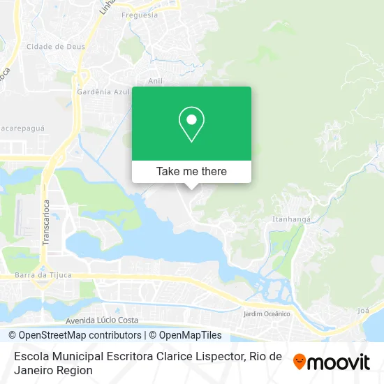 Escola Municipal Escritora Clarice Lispector map