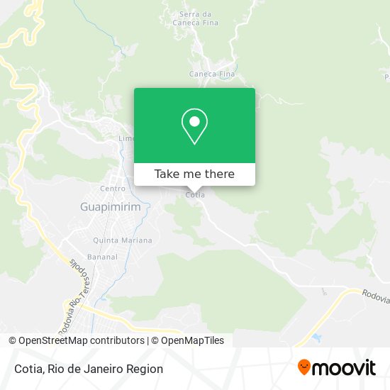 Mapa Cotia