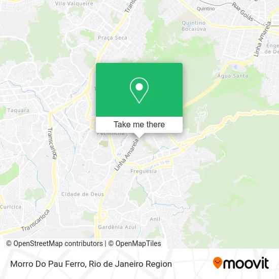 Morro Do Pau Ferro map