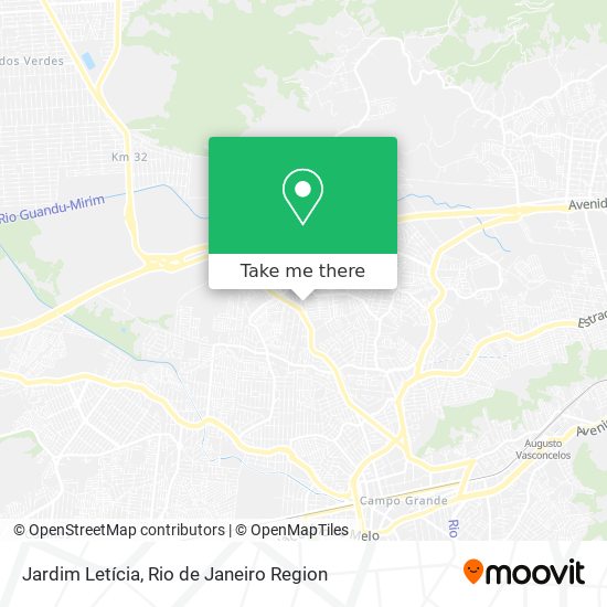 Jardim Letícia map