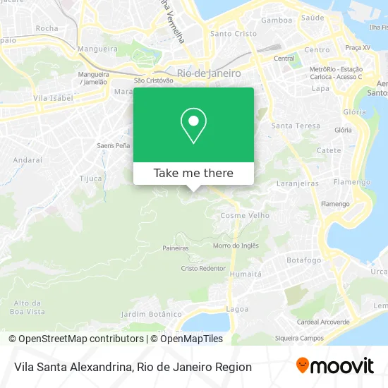 Vila Santa Alexandrina map