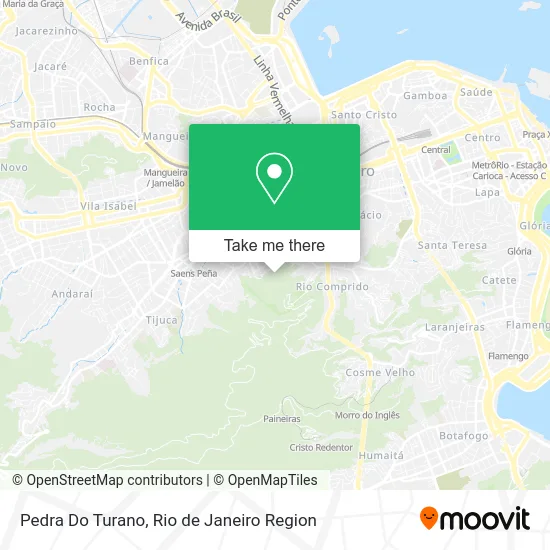 Pedra Do Turano map