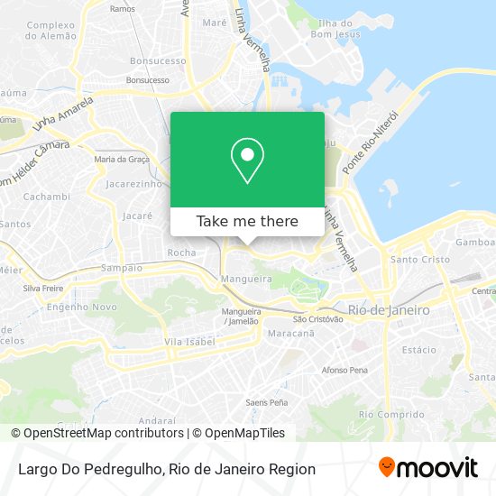 Largo Do Pedregulho map