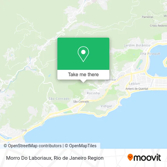Morro Do Laboriaux map