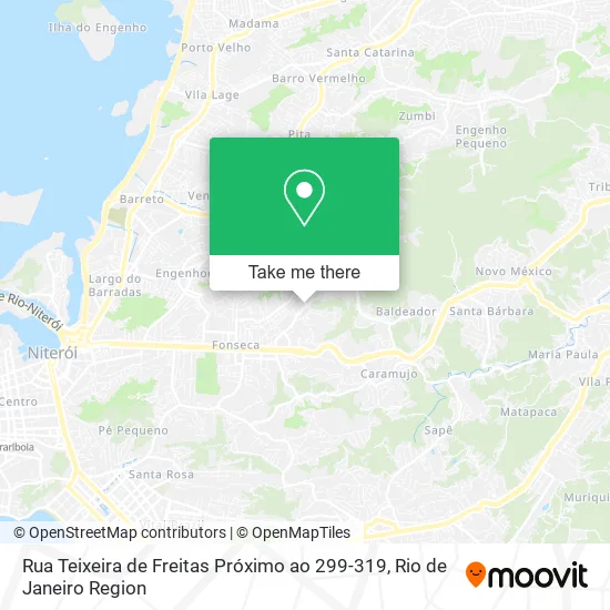 Rua Teixeira de Freitas Próximo ao 299-319 map