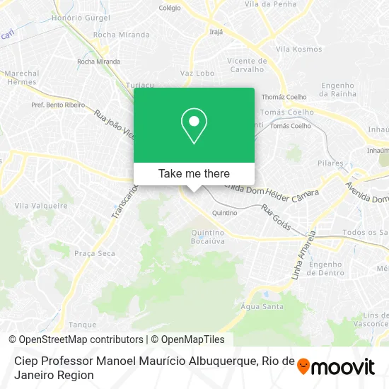 Ciep Professor Manoel Maurício Albuquerque map