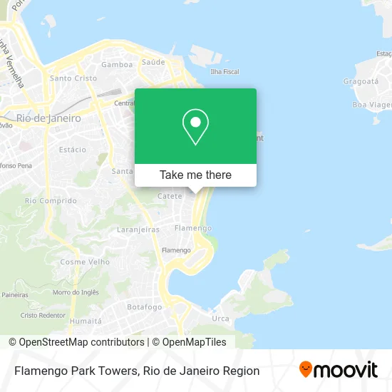 Flamengo Park Towers map