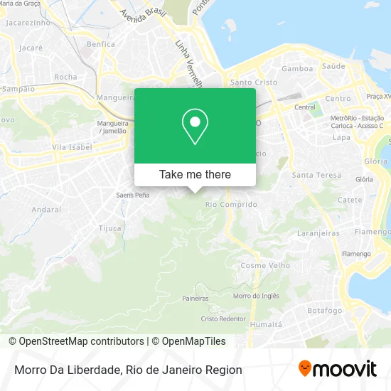 Morro Da Liberdade map