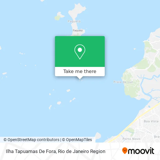 Ilha Tapuamas De Fora map