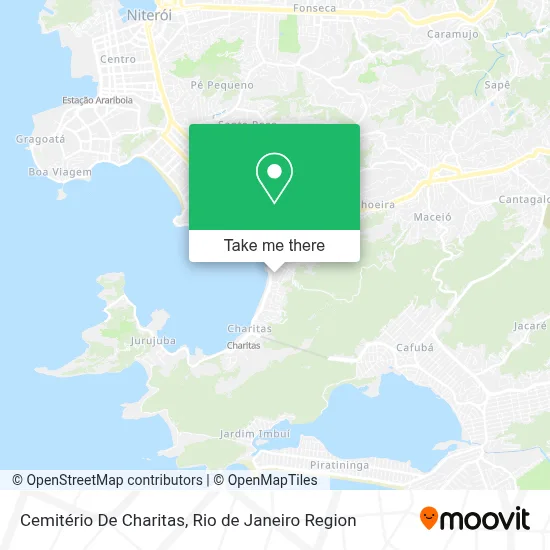 Cemitério De Charitas map