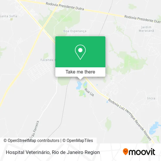 Hospital Veterinário map
