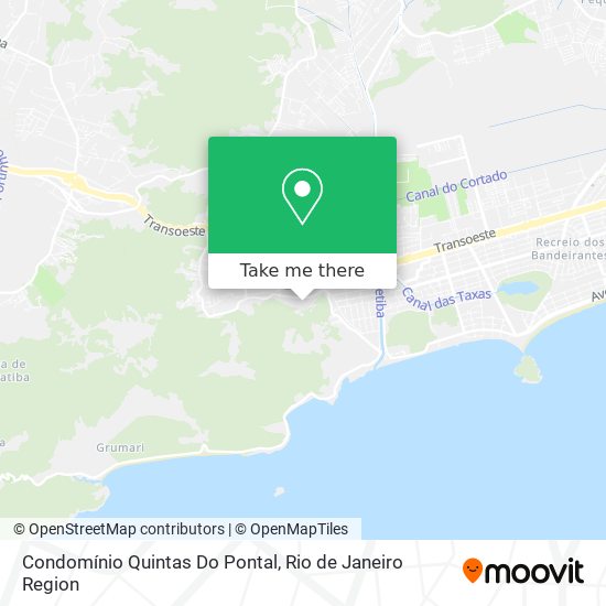 Mapa Condomínio Quintas Do Pontal