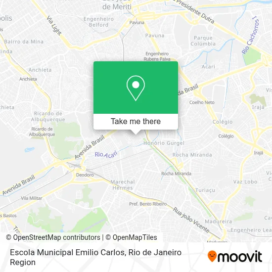 Escola Municipal Emilio Carlos map