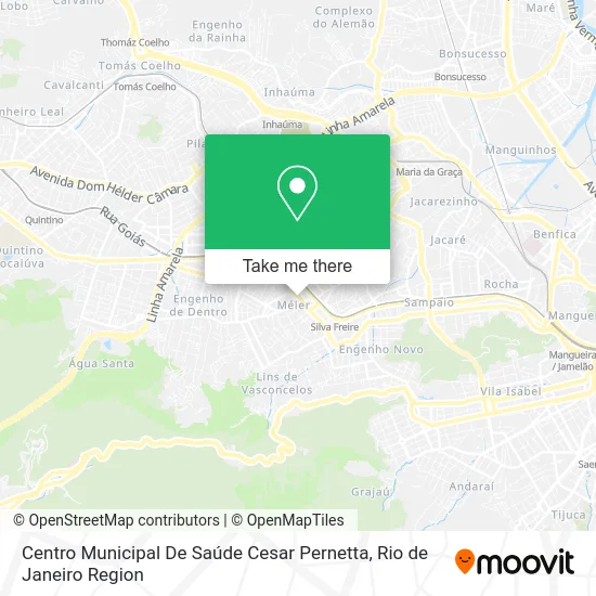Centro Municipal De Saúde Cesar Pernetta map