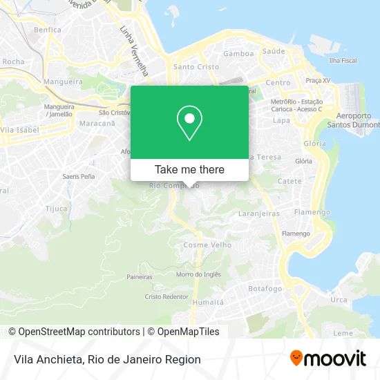 Vila Anchieta map