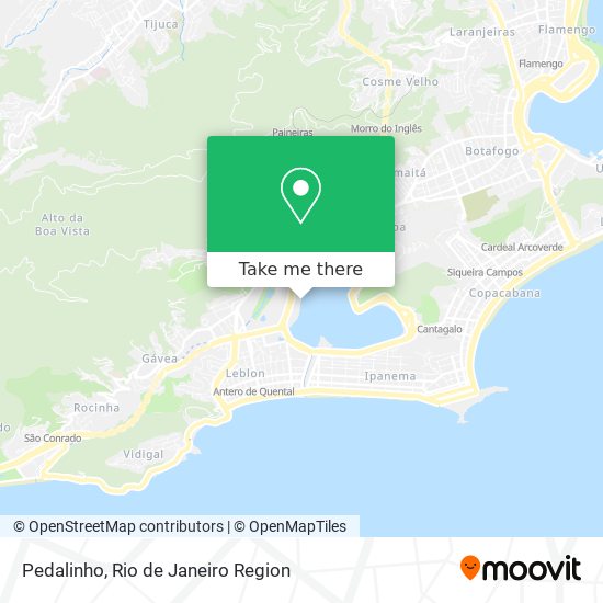 Pedalinho map