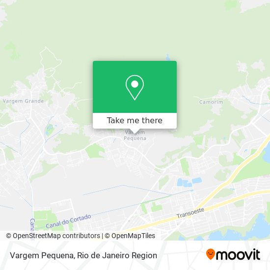 Vargem Pequena map