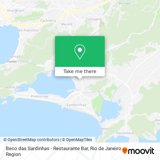 Beco das Sardinhas - Restaurante Bar map