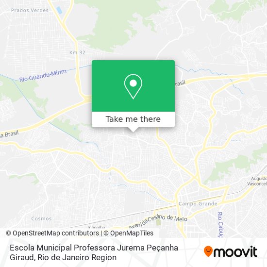 Escola Municipal Professora Jurema Peçanha Giraud map