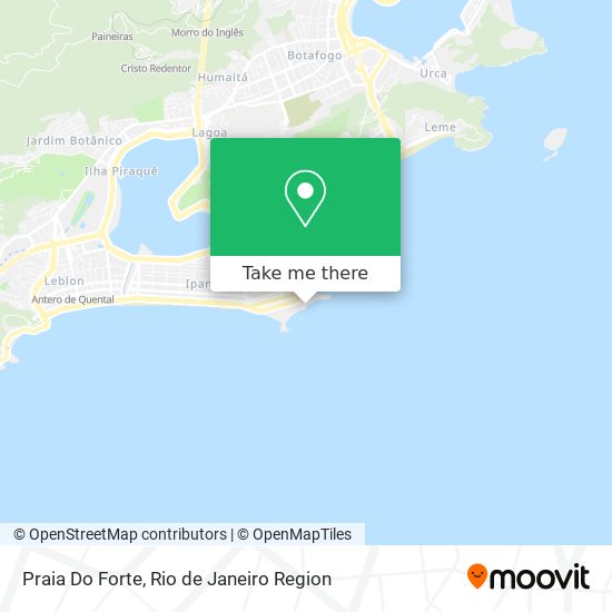 Praia Do Forte map