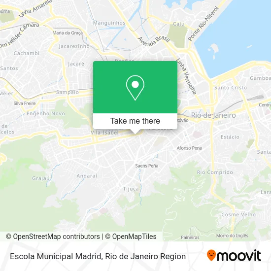 Escola Municipal Madrid map