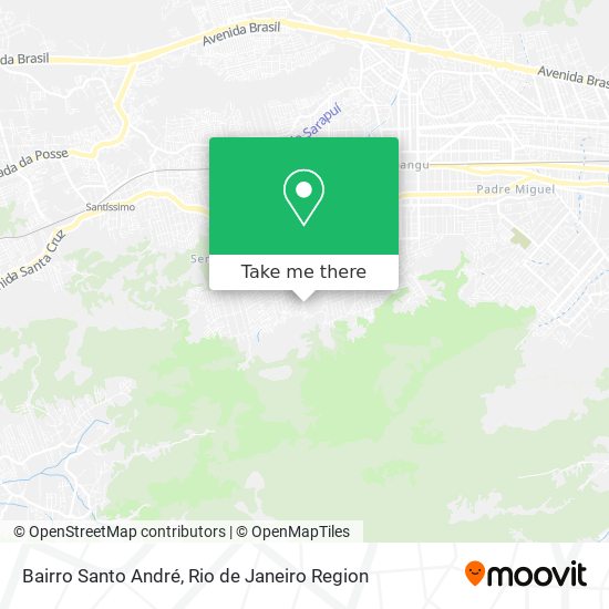 Mapa Bairro Santo André