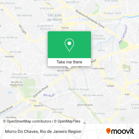 Morro Do Chaves map