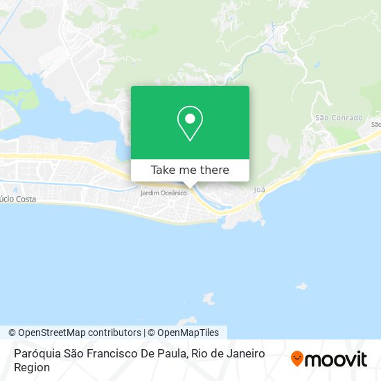 Paróquia São Francisco De Paula map