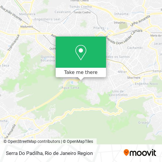 Serra Do Padilha map