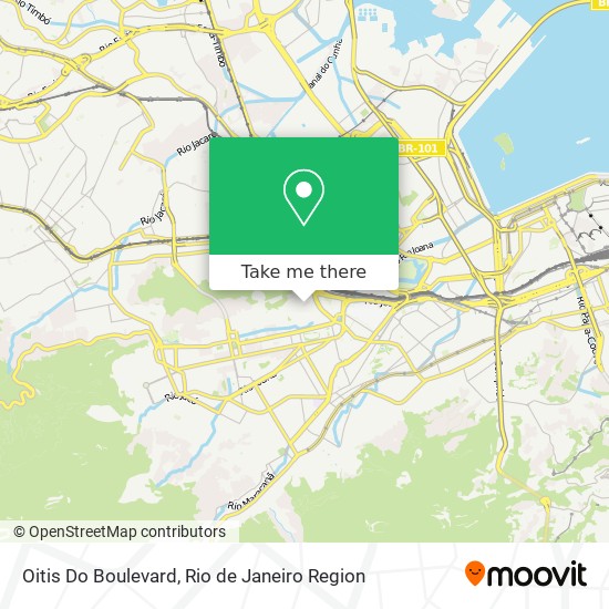 Oitis Do Boulevard map