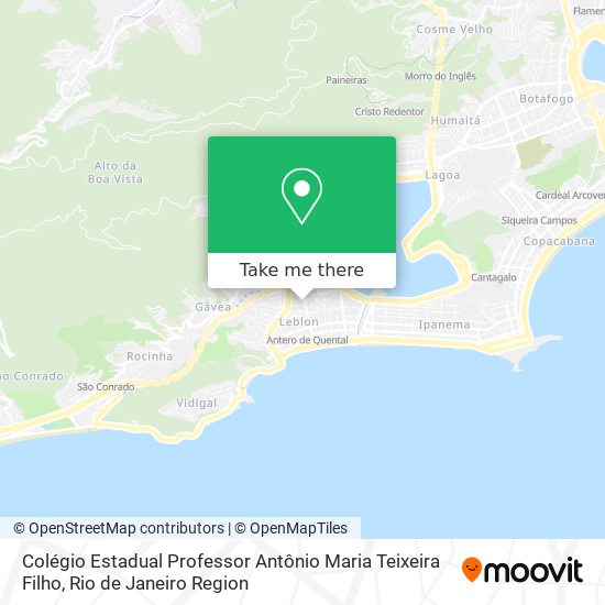 Colégio Estadual Professor Antônio Maria Teixeira Filho map