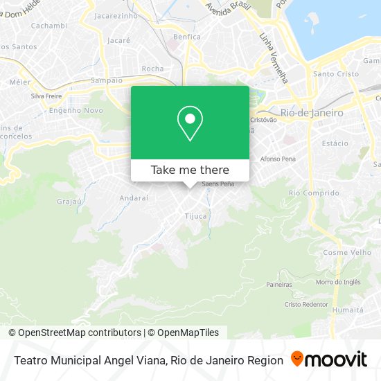 Mapa Teatro Municipal Angel Viana