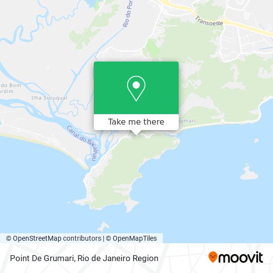 Point De Grumari map