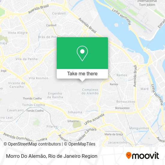 Morro Do Alemão map