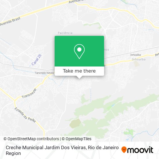 Creche Municipal Jardim Dos Vieiras map