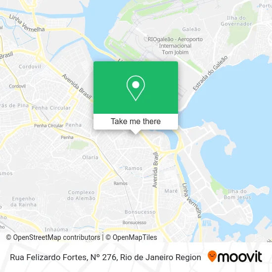 Rua Felizardo Fortes, Nº 276 map