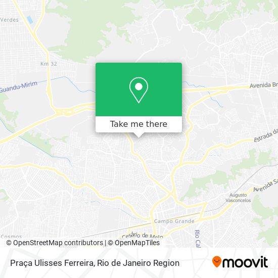Praça Ulisses Ferreira map