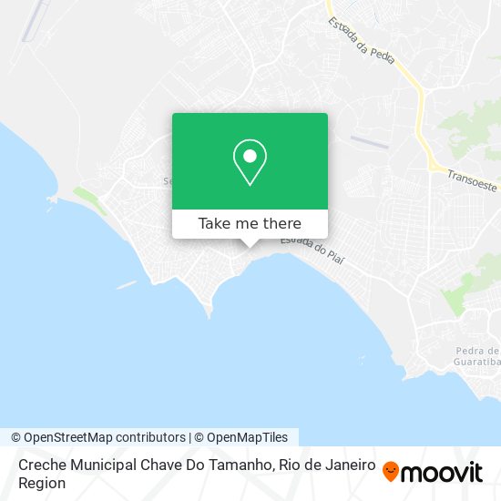 Creche Municipal Chave Do Tamanho map