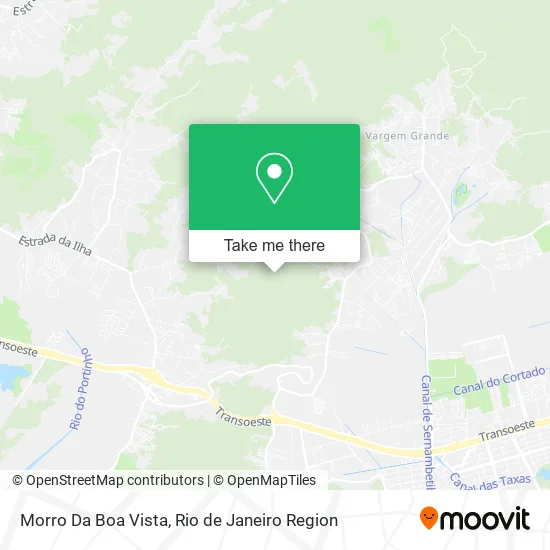 Morro Da Boa Vista map