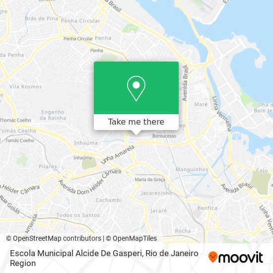 Escola Municipal Alcide De Gasperi map