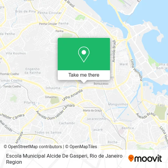 Escola Municipal Alcide De Gasperi map