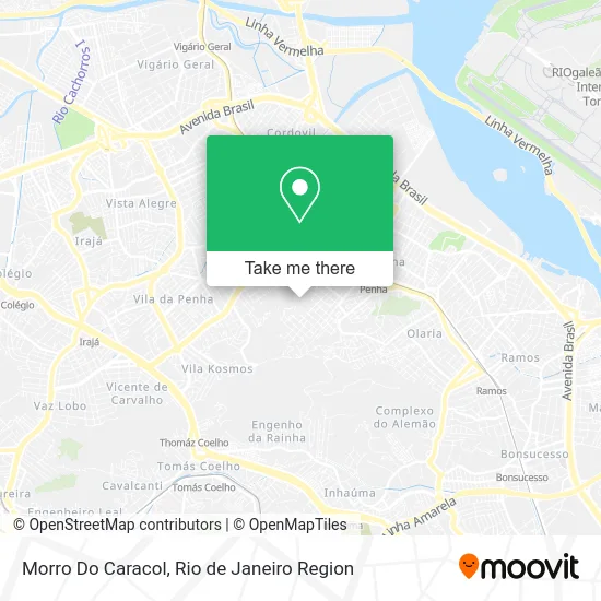 Morro Do Caracol map