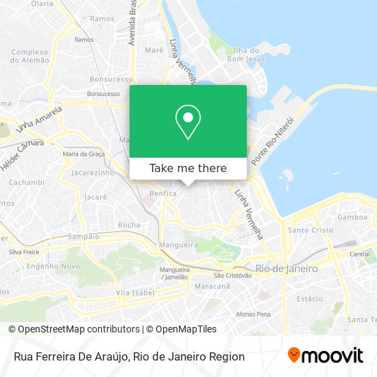 Rua Ferreira De Araújo map